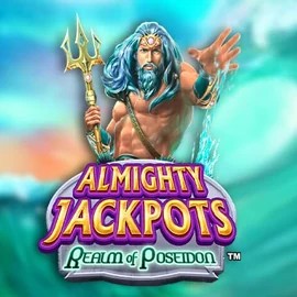 Almighty Jackpots – Realm of Poseidon by Novomatic, showcased at slotheartcasino.eu.com – game logo