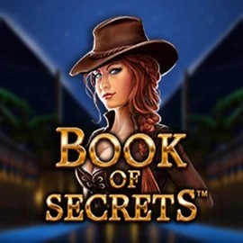 Slots logo of Book of Secrets from SYNOT Games at Slot Heart Casino