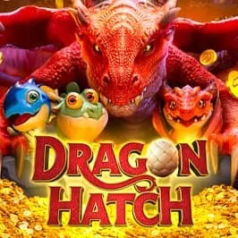 Logo of Dragon Hatch from PG Soft at Slot Heart Casino
