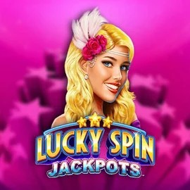 Lucky Spin Jackpots game by Novomatic – logo hosted on Slot Heart Casino