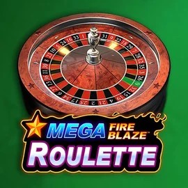 Mega Fire Blaze Roulette logo by Playtech at Slot Heart Casino