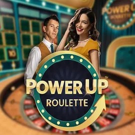 PowerUP Roulette logo – Live Casino by Pragmatic Play at Slot Heart Casino