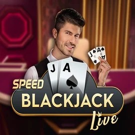 Speed Blackjack game by Pragmatic Play – logo hosted on Slot Heart Casino