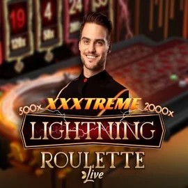 XXXtreme Lightning Roulette logo – Live Casino by Evolution at Slot Heart Casino